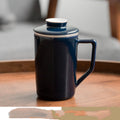 Mug With Lid Ceramic Cup Filter Tea Cup