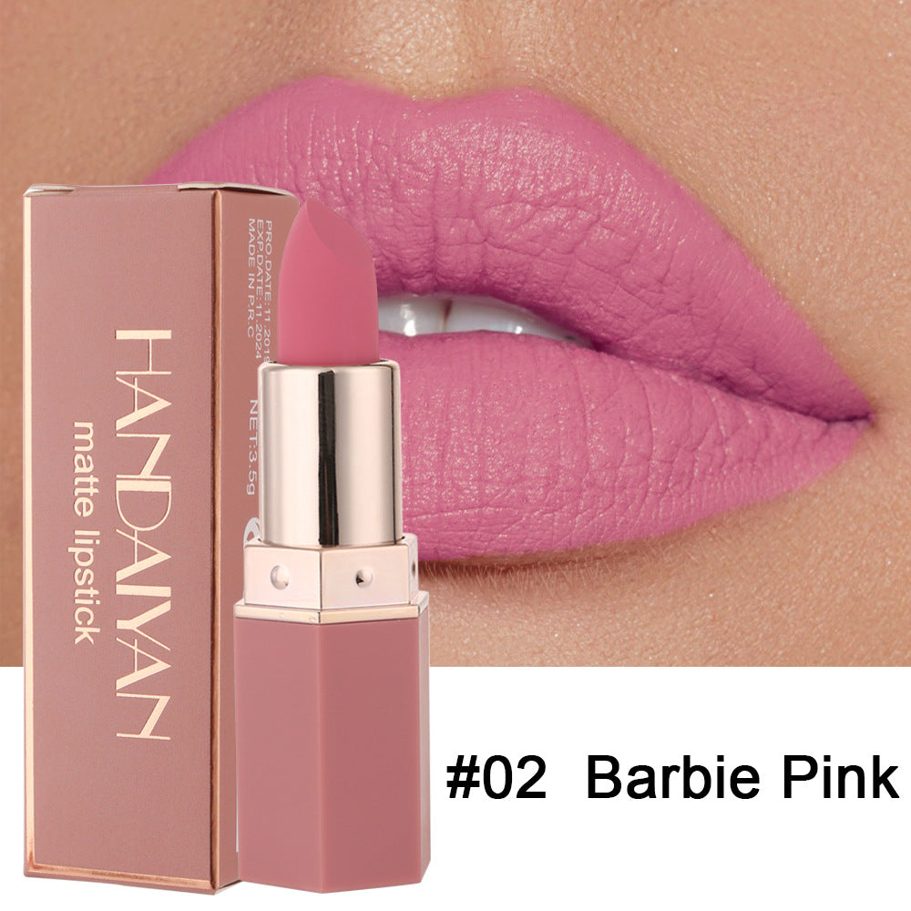 Han Daiyan 6-colour Matte Nourishing Lipstick