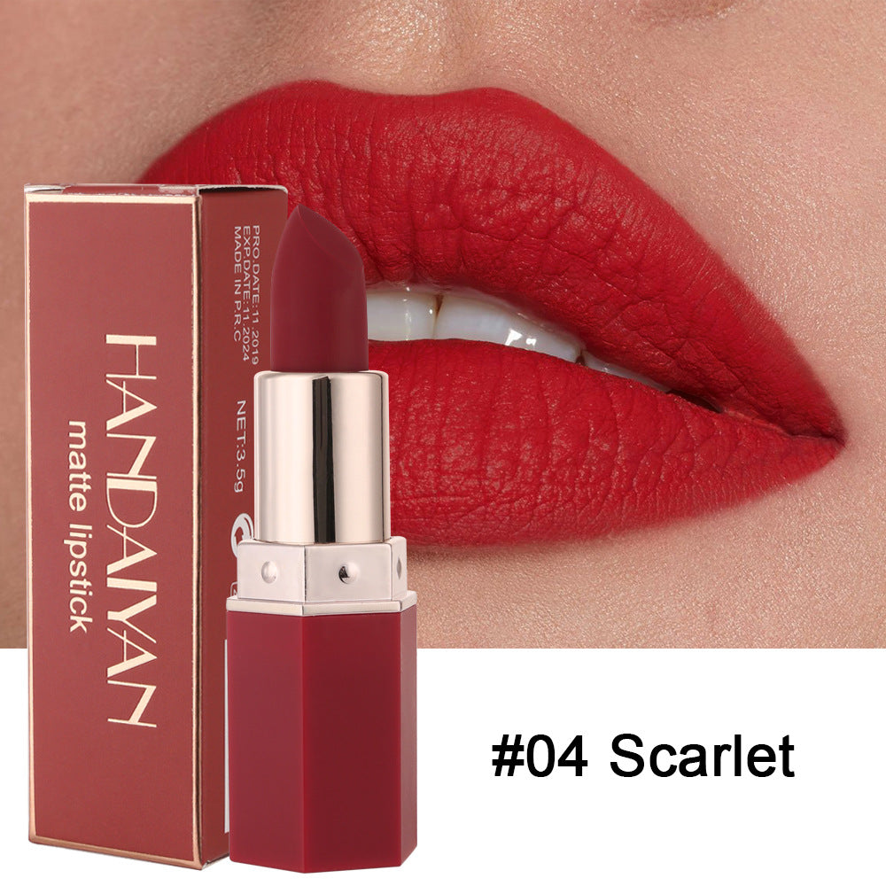 Han Daiyan 6-colour Matte Nourishing Lipstick