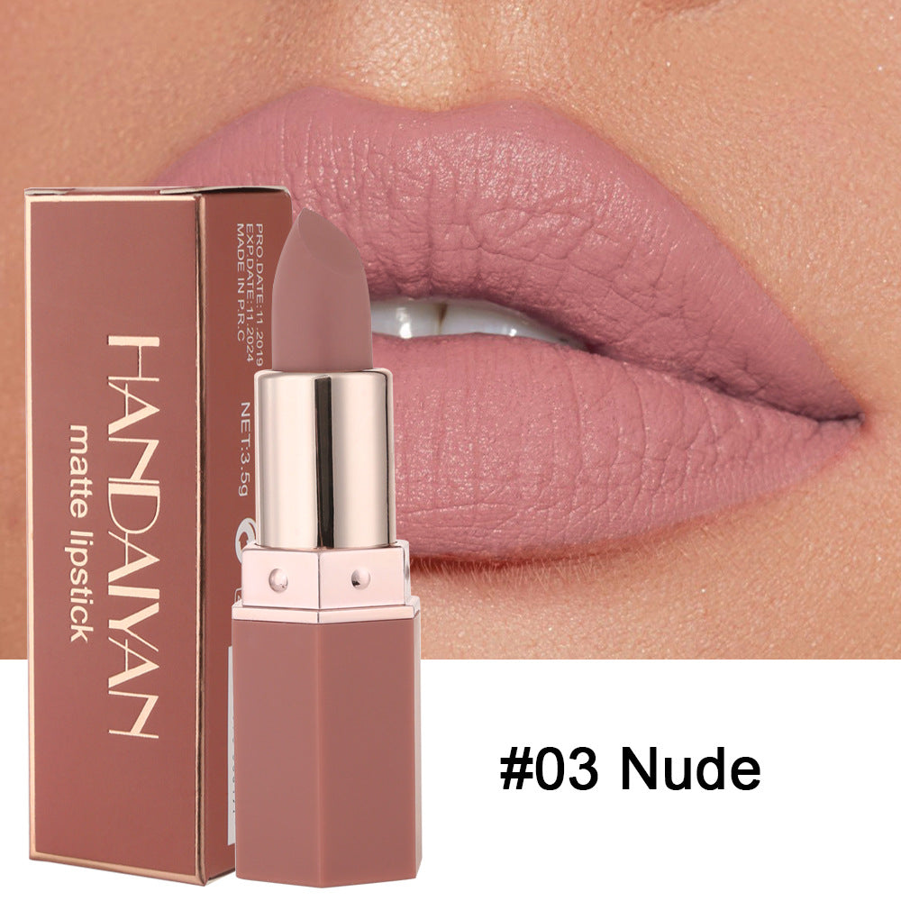 Han Daiyan 6-colour Matte Nourishing Lipstick
