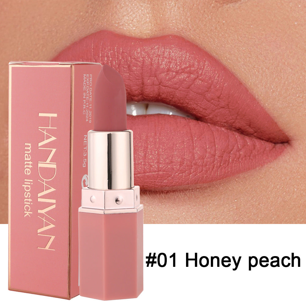 Han Daiyan 6-colour Matte Nourishing Lipstick