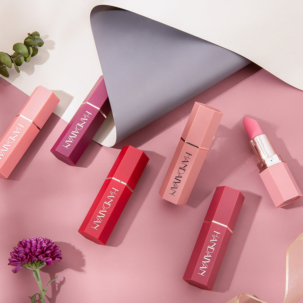 Han Daiyan 6-colour Matte Nourishing Lipstick